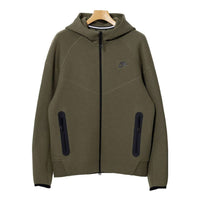 Nike Tech Fleece Full Zip Windrunner Hooded Jackets Asia Sizing 'Olive Green' FB7922-222