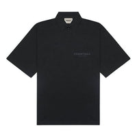 Fear of God Essentials SS20 Logo Polo Shirt 'Black' FOG-SS20-415