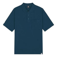 New Balance x Noritake Short Sleeve Polo Shirt 'Blue' AMT12386-ECL