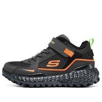 (GS) Skechers Monster 'Grey Black Orange' 405213L-CCBK