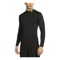Nike Dri-FIT Fitness Mock-Neck Long-Sleeve Top 'Black' FB7908-010