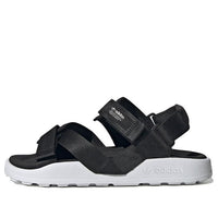 (WMNS) adidas Adilette Adventure Sandal 'Black White' HP2184