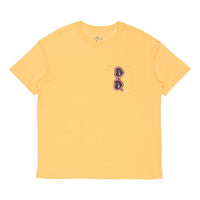 (WMNS) Nike Sportswear Love Sunglasses Printing Pocket Short Sleeve Washed 'Yellow' CU9700-795