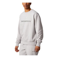adidas x Pharrell Humanrace Logo Sweatshirt 'Light Grey' HI5543