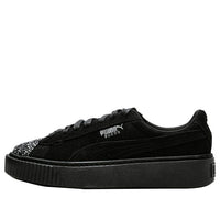 (WMNS) PUMA Suede Platform 'Crushed Gem - Black' 365866-01