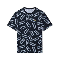 Li-Ning All-Over Print Quick-Drying T-shirt 'Black' AHSR867-5