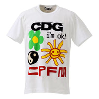 COMME des GARCONS x Cactus Plant Flea Market I'm Okay T-shirt 'White' SG-T001-051-1