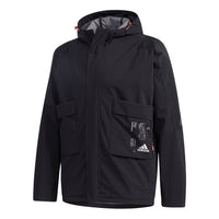 adidas Sports Training Hooded Jacket Black FT6633