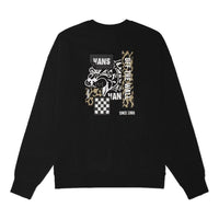 Vans Graphic Logo Sweatshirt 'Black' VN0A7TRNBLK