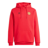 adidas Manchester United Trefoil Hoodie 'Red' IK8706