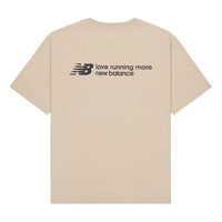 New Balance 'Love Running More' T-Shirt 'Brown' NEE24131-BWN