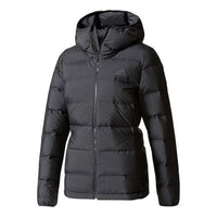 (WMNS) adidas Helionic Down Jacket 'Black' BQ1935
