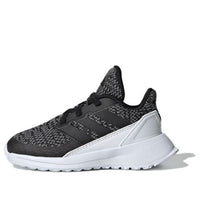 (TD) adidas Rapidarun Knit EL 'Black White' D97005