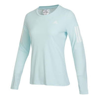 (WMNS) adidas Own The Run Long Sleeve T-Shirt 'Blue' HL1543