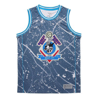 Li-Ning x Disney BadFive Basketball Jersey 'Blue' AAYQ105-1