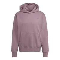 Men's adidas originals C Hoody Ft Casual Sports Hooded Long Sleeves Light Purple HF6376