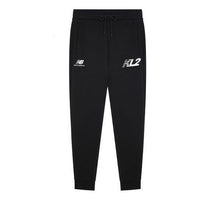 New Balance Essentials Stacked Logo Sweatpants 'Black White' MP13580-BK