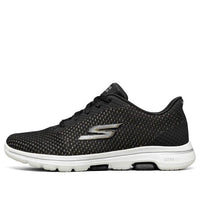 (WMNS) Skechers Go Walk 5 Running Shoes Black 124021-BKGD