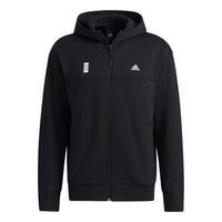 adidas Wj Htt Series Athleisure Casual Sports Hooded Jacket Black GP0909