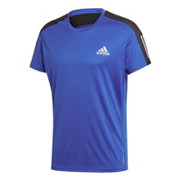 adidas Own The Run Tee Running Short Sleeve Men's Blue FT1431