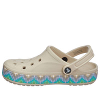 Crocs Bayaband Chevron Band Clogs 'Stucco Multi' 208100-1F8