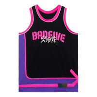Li-Ning BadFive Cartoon Graphic Basketball Jersey 'Black Pink Purple' AAYS033-2
