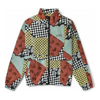 (WMNS) Vans Checkerboard Print Casual Jacket 'Brown Black White' VN0A4RBOZKC