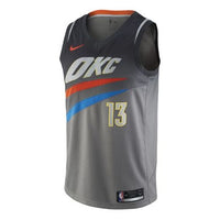 Nike Paul George City Edition Swingman Jersey 13 Gray 912134-041