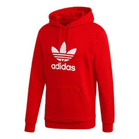 adidas originals Trefoil logo Printing Loose Sports Red GD9924