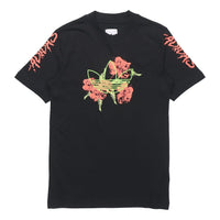 adidas originals Logo Printing Athleisure Casual Sports Short Sleeve Black GJ7769
