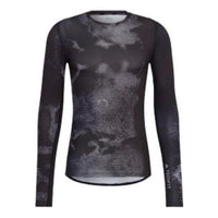 Men's adidas Logo Alphabet Printing Round Neck Pullover Sports Long Sleeves Black T-Shirt HK2332