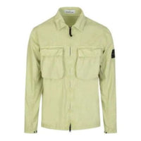 STONE ISLAND Brushed Cotton 2 Pocket Shirt Jacket 'Mint Green' 7615114WN-V0152