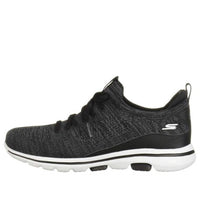 (WMNS) Skechers Go Walk 5 'Black White' 15925-BKW