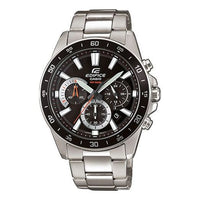 CASIO Male EDIFICE Japan / South Korea Fashion Mens Black Analog EFV-570D-1AVUEF