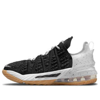 (GS) Nike LeBron 18 'Black White Gum' CW2760-007