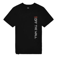 (WMNS) Vans Fallen Deep SS Skeleton Printing Short Sleeve Black VN0A4BRKBLK