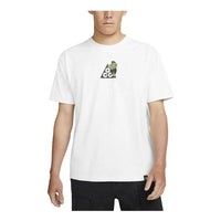 Nike ACG Iceland Map Short Sleeve T-shirt Asia Sizing 'Summit White' DJ5735-121