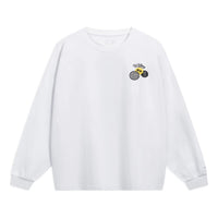 Li-Ning Skateboarding Graphic Sweatshirt 'White' AHST079-3