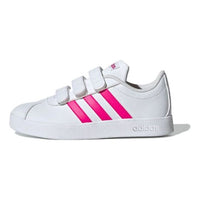 (PS) adidas VL Court 2.0 Cmf 'White Pink' EG3880