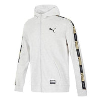 PUMA Handwriting Label Jacket 'Grey' 539532-04