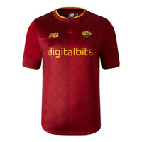 New Balance 22/23 As Roma Home Jersey 'Burgundy Yellow' MT231244-HME
