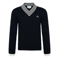 Gucci Bee V-Neck Sweater 'Black' 496442-X9I00-1831