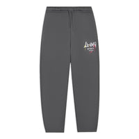 Li-Ning Anything Is Possible Graphic Sweatpants 'Smoke Grey' AKLSG67-3