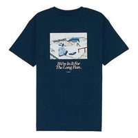 New Balance x ANB Sport Tee 'Navy White' AMT22376-BGV