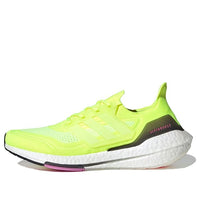 adidas Ultra Boost 21 'Solar Yellow Pink' FY0373