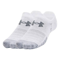 Under Armour HeatGear Ultra Low Tab 3-Pack Socks 'White' 1370076-100