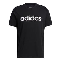 adidas neo Ce Logo Tee Logo Print Running Short Sleeves T Shirt Men s Black H16311