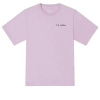(WMNS) Converse Summer Verbiage T-Shirt 'Purple' 10027223-A02