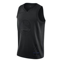 Nike MENS NBA Golden State Warriors Durant MVP Connected Jersey Black BQ5411-010