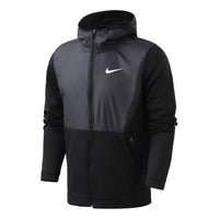 Nike Splicing hooded Stay Warm Sports Jacket Black 926466-010